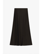 Jupe midi sirène en crêpe satin – Imperial Femme
