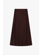 Jupe midi sirène en crêpe satin – Imperial Femme