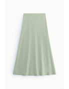 Jupe midi sirène en crêpe satin – Imperial Femme