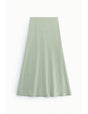 Jupe midi sirène en crêpe satin – Imperial Femme