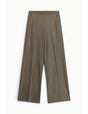 Pantalon baggy en drap sergé rayé lurex – Imperial Femme