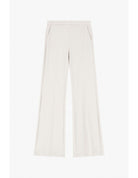 Pantalon de smoking flare finition satin – Imperial Femme
