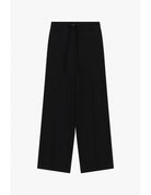Pantalon large à ceinture coulissée en crêpe diagonale – Imperial Femme