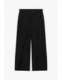 Pantalon palazzo à boutonnage asymétrique – Imperial Femme