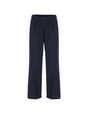 Pantalon palazzo taille élastiquée en crêpe infroissable – Imperial Femme