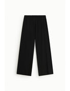 Pantalon palazzo taille élastiquée en crêpe infroissable – Imperial Femme