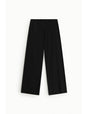 Pantalon palazzo taille élastiquée en crêpe infroissable – Imperial Femme