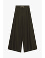 Pantalon palazzo taille haute ceinture métallique – Imperial Femme