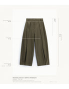 Pantalon palazzo taille haute rayures – Imperial Femme