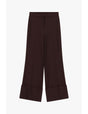 Pantalon palazzo taille haute revers large – Imperial Femme