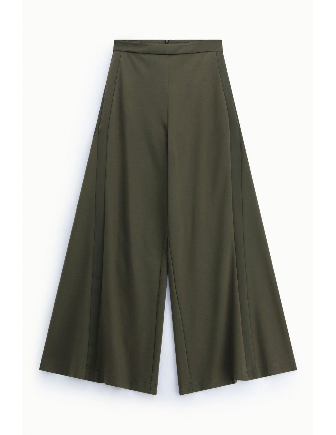 Pantalon palazzo taille satin galons – Imperial Femme