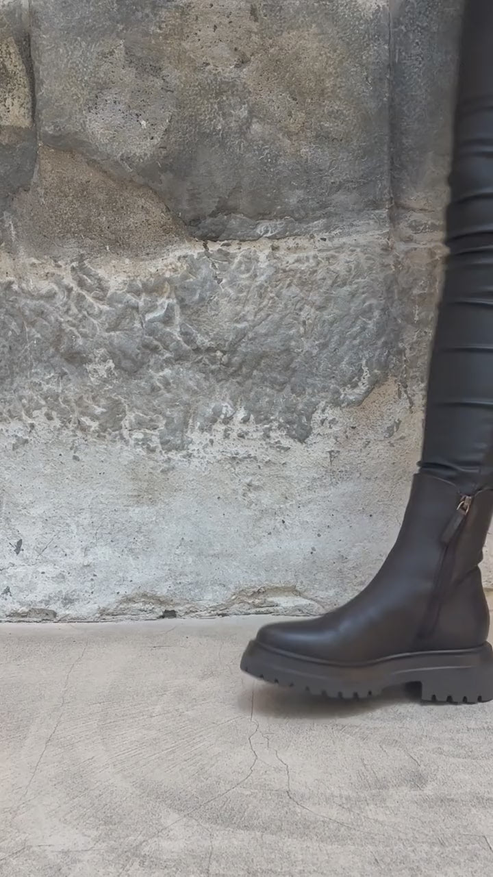 Boots chelsea en cuir Imperial en mouvement