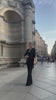 Tailleur croisé noir porté – vidéo
