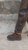 Derbies en veau velours Imperial en mouvement – chocolat