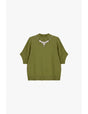 Pull col montant manches 3/4 collier de strass – Imperial Femme
