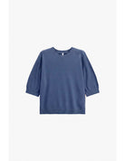 Pull col rond manches ballon trois-quarts – Imperial Femme