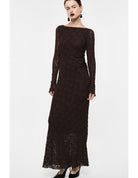 Robe longue dentelle manches longues Imperial Femme
