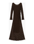 Robe longue dentelle manches longues Imperial Femme