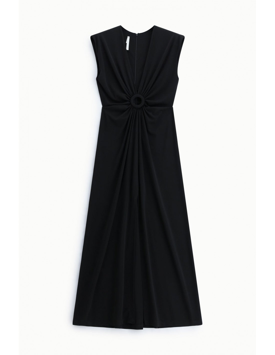 Robe longue drapée sans manches – Imperial Femme