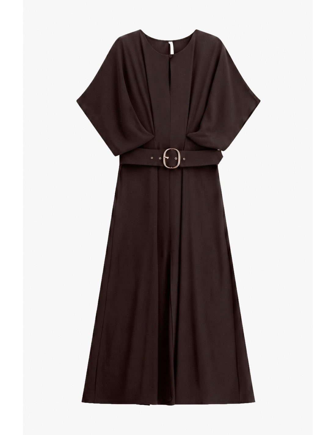 Robe longue manches chauve-souris ceinturée – Imperial Femme
