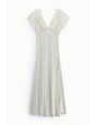 Robe longue satin dentelle – Imperial Femme