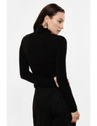 Sous-pull col roulé en laine et lyocell – Imperial Femme