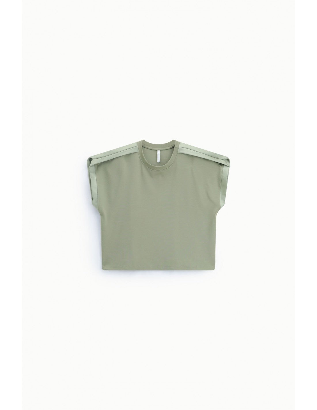 Sweat-shirt sans manches galon satin – Imperial Femme