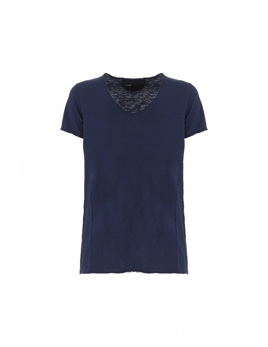 T-shirt col rond décolleté en coton flammé – Imperial Homme