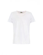 T-shirt col rond décolleté en coton flammé – Imperial Homme
