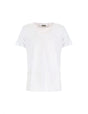 T-shirt col rond décolleté en coton flammé – Imperial Homme
