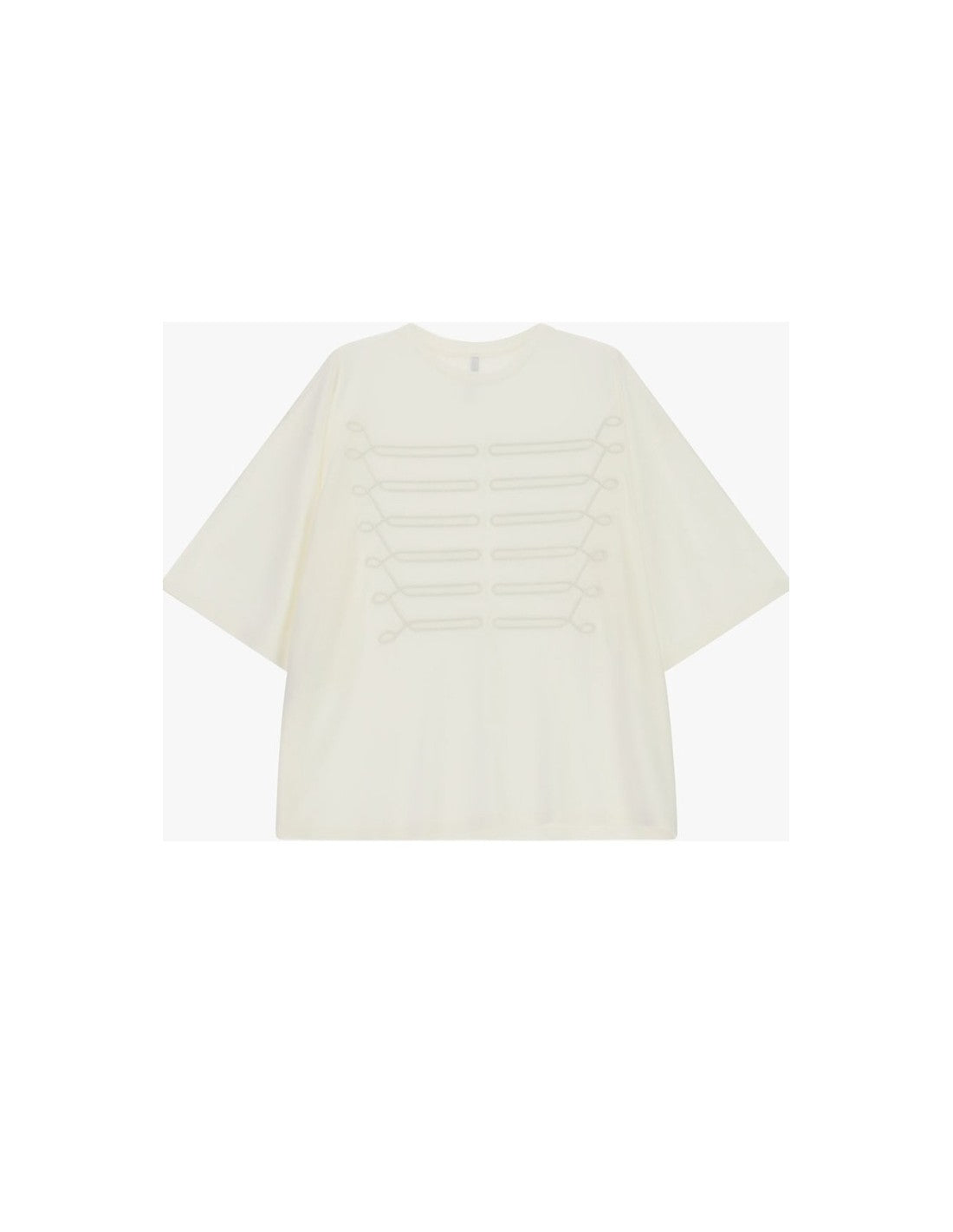 T-shirt oversize brodé – Imperial Femme