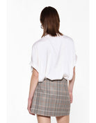 T-shirt oversize crêpe satin – Imperial Femme