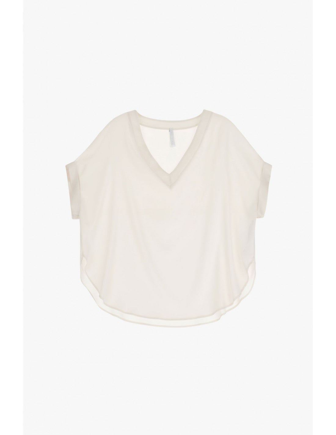 T-shirt oversize crêpe satin – Imperial Femme