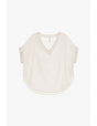 T-shirt oversize crêpe satin – Imperial Femme