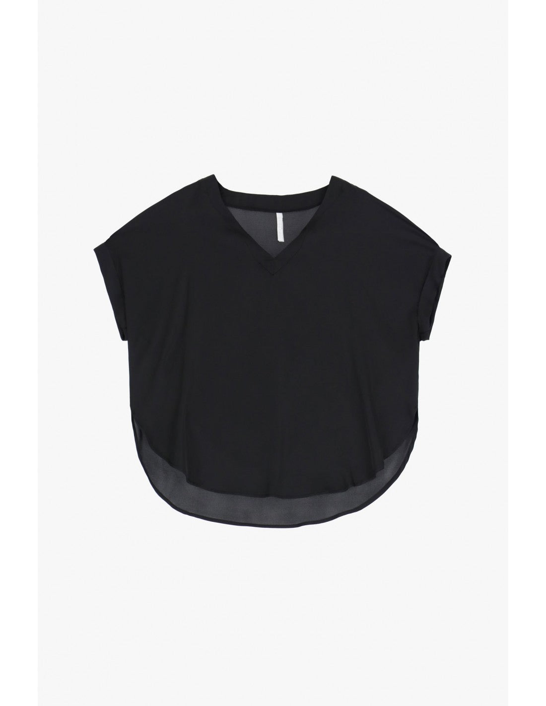 T-shirt oversize crêpe satin – Imperial Femme