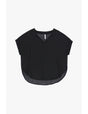 T-shirt oversize crêpe satin – Imperial Femme