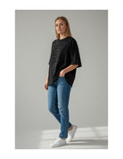 T-shirt oversize brodé – Imperial Femme