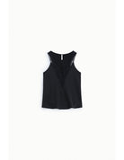 Top caraco décolleté V bordé de dentelle en satin – Imperial Femme