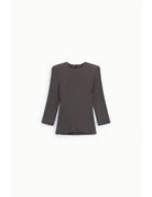 Top manches trois-quarts dos ouvert drapé – Imperial Femme