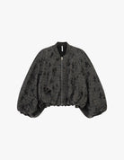 Bomber manches ballon prince-de-galles à plat – Imperial Femme