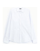 Chemise classique coupe regular, blanc, à plat
