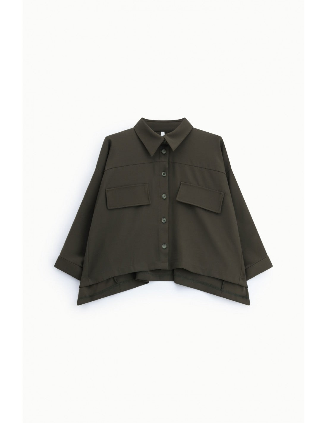 Veste trapèze manches raglan en crêpe infroissable – Imperial Femme