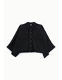 Veste trapèze manches raglan en crêpe infroissable – Imperial Femme