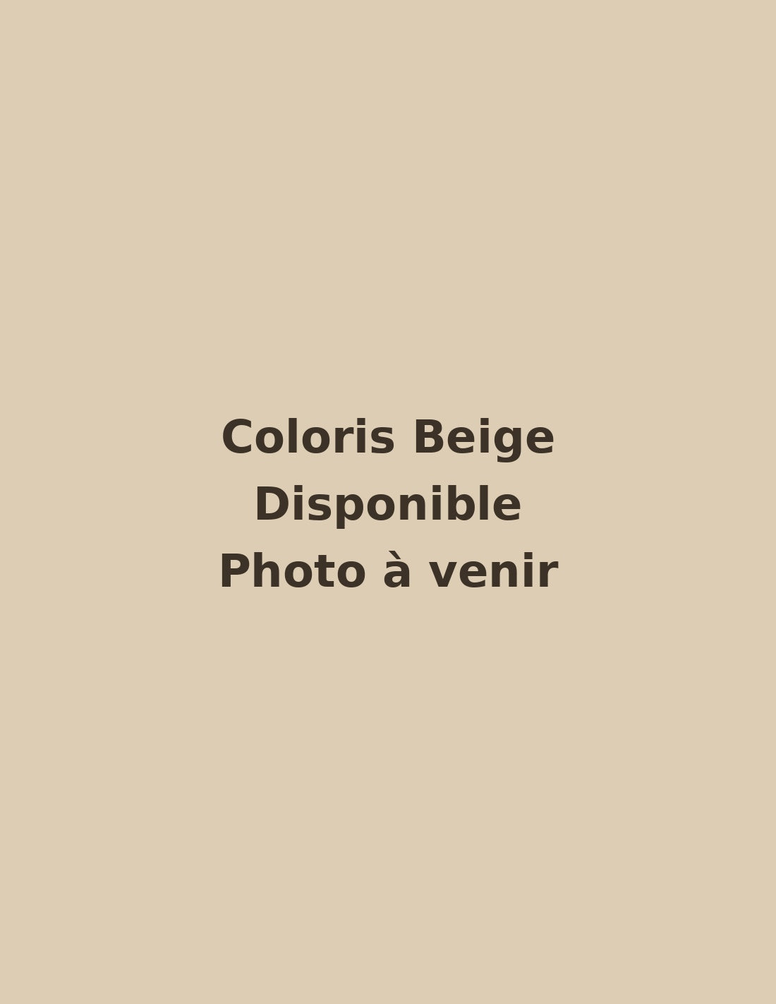 Coloris Beige disponible, photo à venir